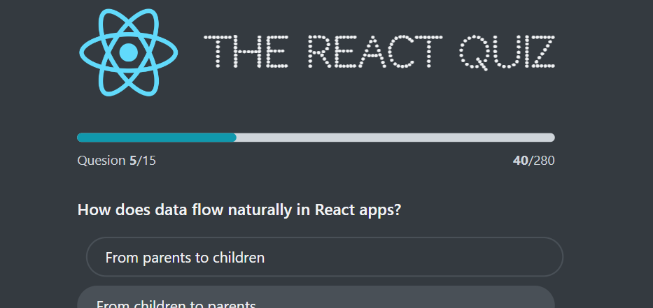 React Quiz Application